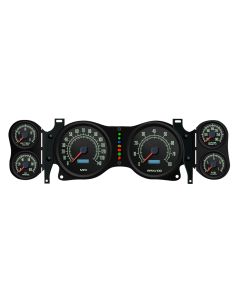 Gen ll Camaro - New Vintage USA 69 Series, 6 Gauge Package, Black Dial, 240 KPH 1970-1978 

