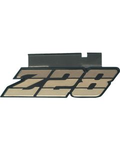 Grille Emblem,Z28,Gold,80-81