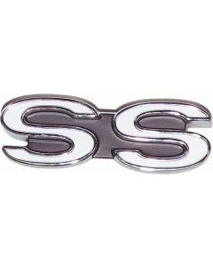 Camaro Front Fender Emblems, SS, 1968