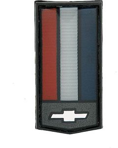 1986-1987 Camaro Trim Parts Header Panel Emblem IROC-Z Or RS