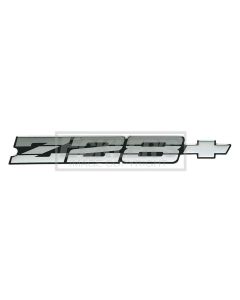 83-84 Camaro  Z-28 Rear Panel Emblem Charcoal Silver
