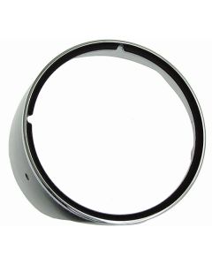 Camaro Headlight Bezel, With Chrome Ring, Right, 1969