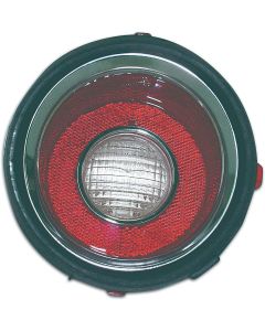 Camaro Back-Up Light Lens, Right, Rally Sport, 1971Late-1973
