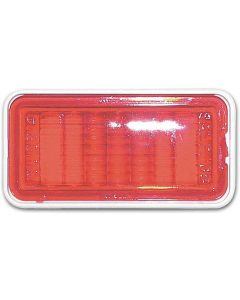 Camaro Rear Side Marker Light Lens Assembly, Red, 1968