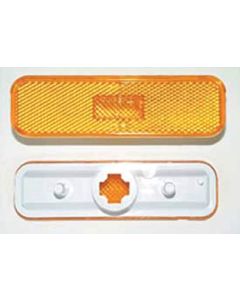 Side Marker Light Assemblies,Frt,Dark Amber,74-77