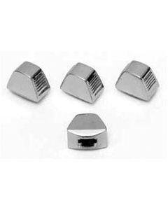 Heater Control Knob Set,Chrome,70-81