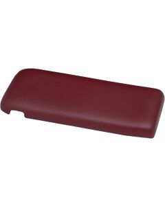Camaro Console Lid, Padded, Dark Carmine Red, 1973-1981