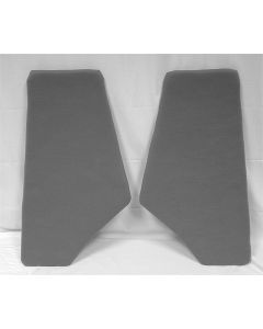 Camaro Interior Sail Panels, Rear, Uncovered, 1982-1992