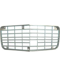 Camaro Center Grille, All Except Rally Sport, Silver, 1972-1973
