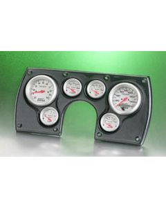 Camaro Dash Panel, With 6 AutoMeter Ultra Lite Gauges, Carbon Fiber, 1982-1989