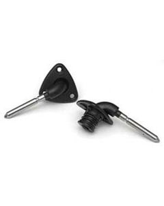 Sunvisor Brackets,w/ T-top Option Or Convertible,Blk,82-92