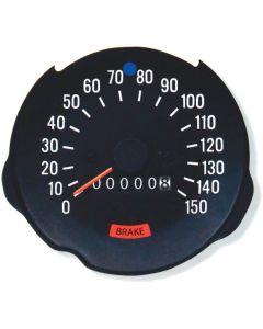 Camaro 150 MPH Speedometer, Without Speed Warning, 1970-1974