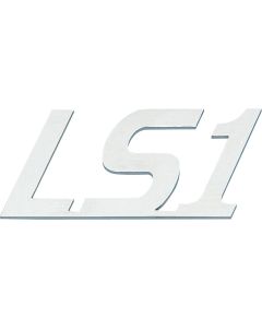 Camaro Fender Emblem, LS1, Stainless Steel