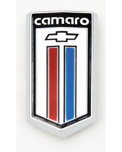 Camaro Gas Door Emblem, Berlinetta, 1980-1981