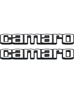 Camaro Emblems, Deluxe Door Panel, 1978-1981
