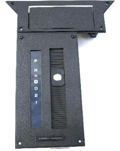 Camaro Center Console Shift Plate, Automatic Overdrive, 1983-1989