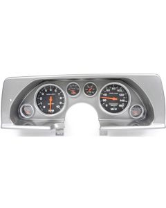 Camaro Instrument Cluster, Brushed Aluminum, With AutometerSport Comp II Gauges, 1990-1992