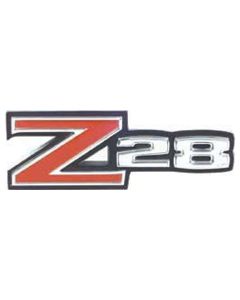 Camaro Rear Spoiler Emblem, Z28, 1970-1973