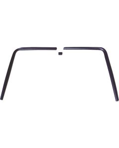 Camaro Headliner Moldings, Rear, 1967-1968