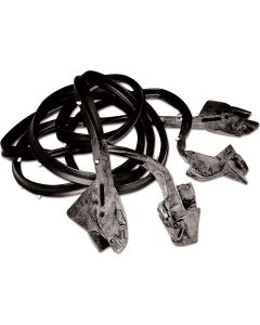 1970-1981 Camaro Door Weatherstrip, With Molded Ends