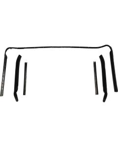 Camaro Convertible Top Roofrail Weatherstrip Kit, 1967-1969