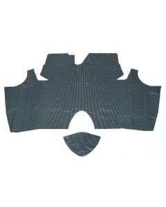 Camaro Trunk Mat, Houndstooth Vinyl, Gray, 1970-1973