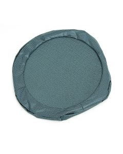 1970-1971 Camaro  Spare Tire Cover, 15", Aqua Houndstooth