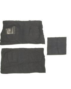 1970-1974 Camaro Carpet Set, 80/20 Loop Molded, Black