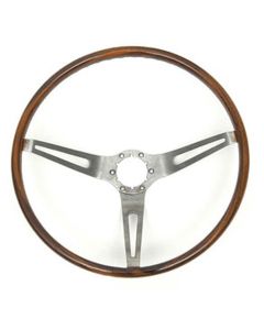 Camaro Steering Wheel, Walnut, 1967-1968