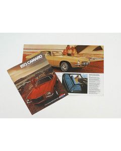 Camaro Sales Brochure, 1973