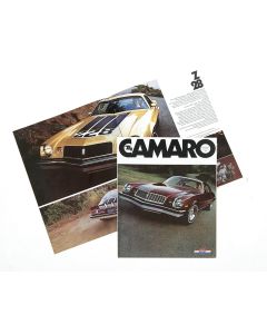Camaro Color Sales Brochure, 1974