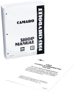 Camaro Service & Shop Manual, 1983