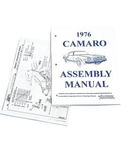 Camaro Assembly Manual, 1976