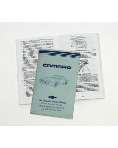 Camaro Owner's Manual, 1982