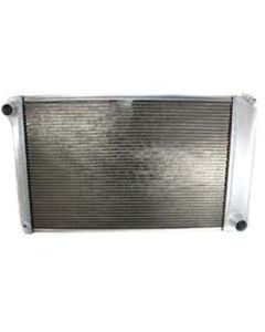 Camaro Radiator, With 1" Tubes, For Cars With Manual Transmission, Aluminum, Griffin, 1980-1981