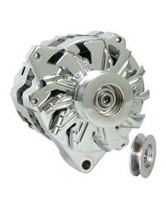 1988-1992 Camaro Powermaster Alternator 105 AMP Chrome