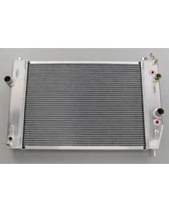 Be Cool Camaro Radiator, Polished, Aluminum, For Cars With Manual Transmission 1982-1992
