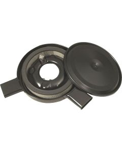 Camaro Dual Snorkel Air Cleaner, With Black Lid, 1970-1972