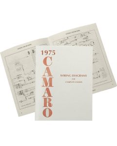Camaro Wiring Diagram Manual, 1975