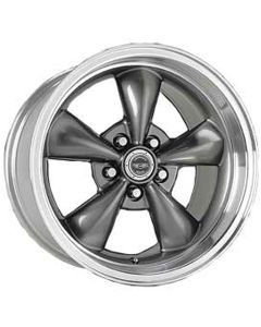 Firebird Torq-Thrust M Wheel, 17 x 9, Aluminum, Painted Anthracite, American Racing, 1993-2002