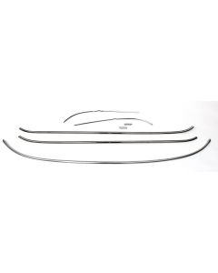 Hood/Fender & Door Molding Kit,(7 Pcs Set) 70-81