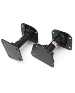 Camaro Motor Mounts, Solid, Tubular, Black, 1998-2002