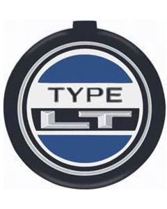 Steering Wheel Emblem, Type LT, 73-78