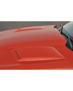 Camaro Hood Scoops, With Black Vinyl Insert, 2010-2014