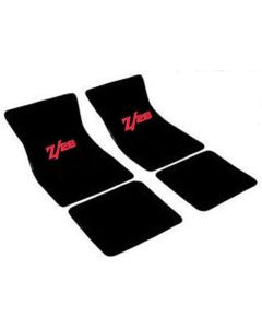  Auto Custom Carpets Camaro Carpeted Floor Mat Set, Embroidered 1974-1981