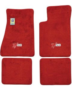 Auto Custom Carpets Camaro Carpeted Floor Mat Set, Embroidered 1982-1992