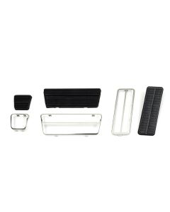 Brake & Gas Pedal Kit,w/ Drum Brakes & A/T,70-81