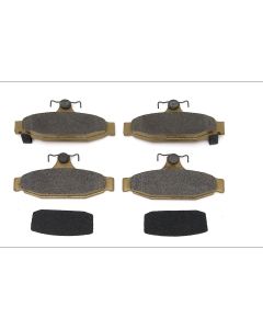 Camaro Rear Disc Brake Pads, With 1LE Option, ACDelco Durastop, 1982-1992