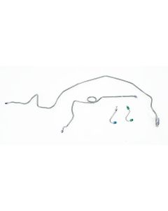 Camaro Brake Line Set, Front, For Cars With A V8 Engine, 1982-1983