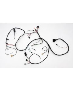Camaro Front Light Wiring Harness, With Factory Gauges, 8-Cylinder, All Except Rally Sport, 1968